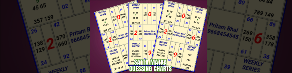 SATTA MATKA GUESSING CHARTS