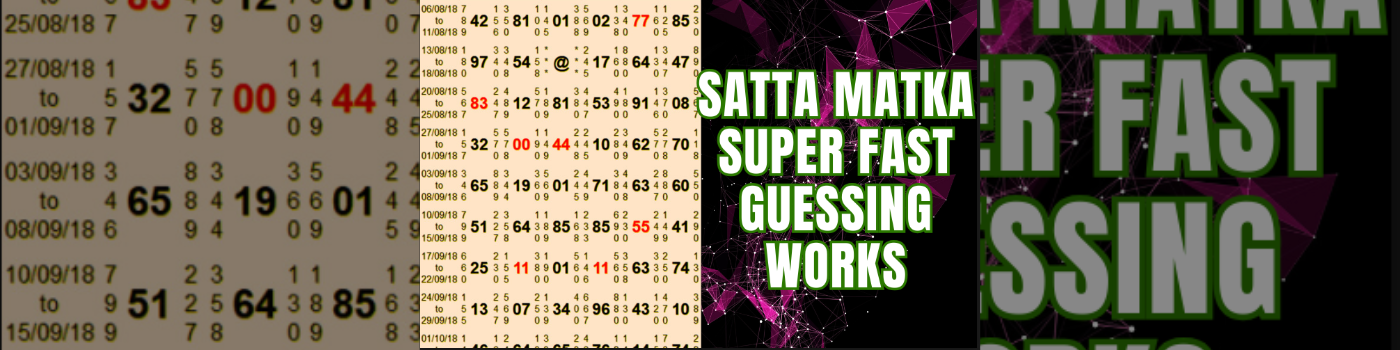 How Satta Matka Super Fast Guessing Works: Secrets Revealed!