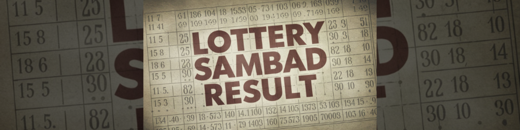 LOTTERY SAMBAD RESULT